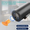 DOLGABA Pull Down Kitchen Faucet Head Replacement, 3 Function Pull
