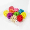 Loveril 10 Pcs Mini Munche Balls 3cm Size Pet Toys