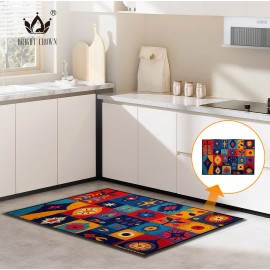 Comfort Kitchen Rug Set of 2 Non Slip Waterproof Cushioned Mats Anti Fatigue Floor Mat Soft Standing Pad Low Profile Designsize: 20"*35", color: mix color