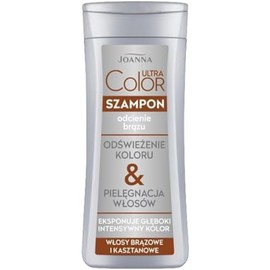 Joanna Ultra Color - Shampoo For Brown Shades - Strengthening & Revitalising Hair Shampoo - Colour Refreshing & Hair Care - Deepens Colour Intensity - Nourishes and Moisturises Hair - 200 ml