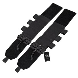 [TAILOR JAPAN] Elastic Cummerbund Cummerbund Quick Release Cummerbund Plate Carrier Band Plate Carrier Quick Release Conversion (Black)
