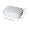 Soap Box,Metal Aluminum Square Soap Box Travel Leakproof Soap Box