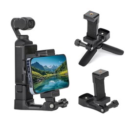 Fergio OSMO Pocket 3 Front Phone Mount Accessories (1/4”Thread Screw), Used with Tripod and Expansion Mount Extension for DJI Osmo Pocket 3