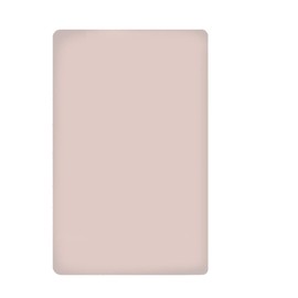 KLULK Fitted Sheet with Elasticated Corners, Pink, 100% Cotton, 125 x 200 + 25 cm, Made in Italy, 1 and a Half Seater