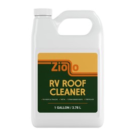 Ziollo RV Roof Cleaner - Fast-Acting Formula for EPDM & TPO Rubber, Fiberglass & Metal Roofs - Natural Citrus Outdoor Cleaner - Stain Remover for RV Exterior - 1 Gallon