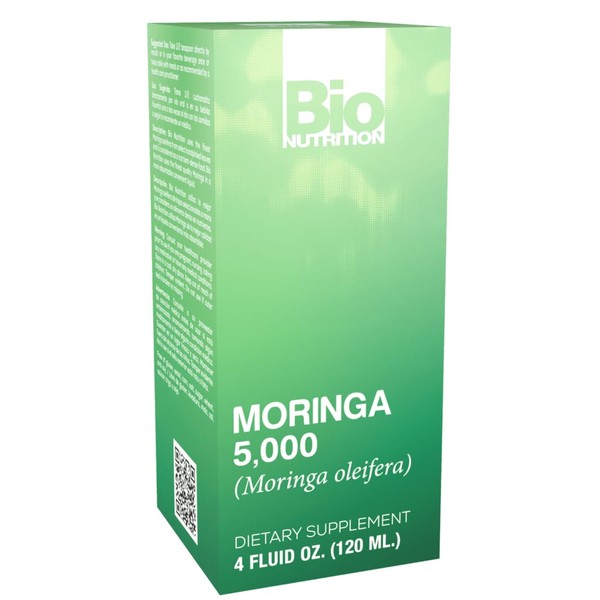 Bio Nutrition Moringa Liquid Herbal Supplement 4 Fluid Ounces |