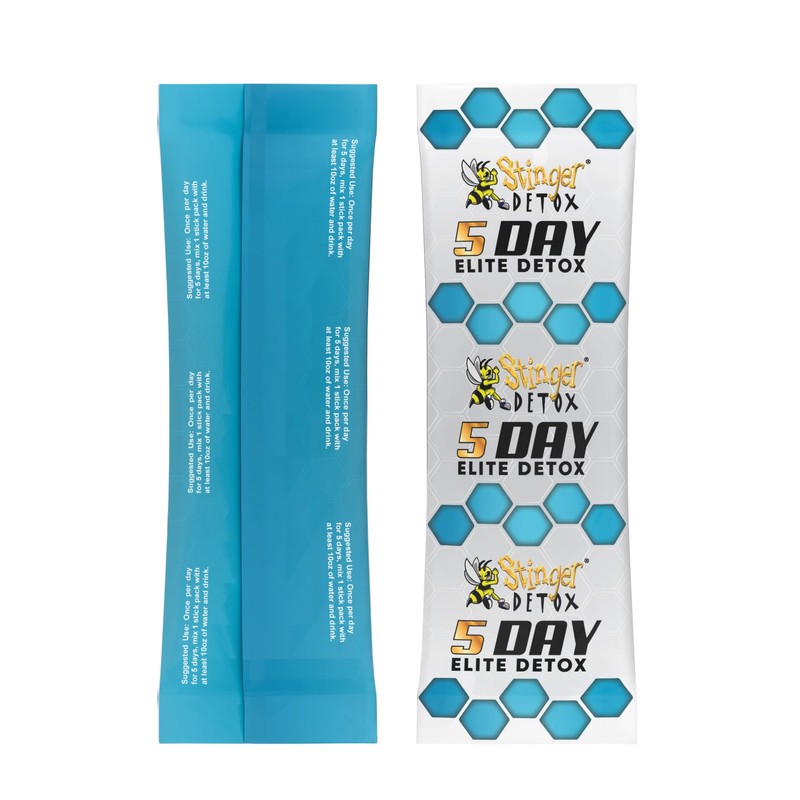 Stinger Detox 5-Day Elite Detox Extra Strength Cleanse | 5