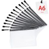 Vicloon Document Bag with Zip A6, Pack of 12 Mesh