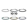10:10 Jewels Men's and Women's Bracelet with 0,16 inch Natural