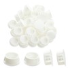 BOPOREAE 5/8 In/16 mm White Plastic Hole Plugs, Snap in