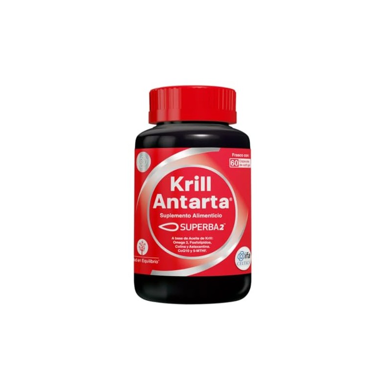 Aceite de Krill Antarta Suplemento Alimenticio - Caja con 60