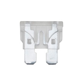 Kaito Denshi Automotive Fuse, Flat Type, Transparent, 25A, 0.7 x 0.7 x 0.2 inches (19.1 x 18.7 x 5 mm), Pack of 2