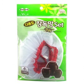 Kotec Traditional Crock Mesh Cover Net 3P (Small 5204) Jar Net 3ea