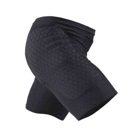 Mcdavid MC David Short, Unisex adult, Hex Sliding, Black, Medium, M