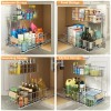 Furnifusion tPull Out Cabinet Organizer, Under Sink Slide Out Storage