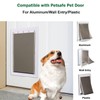 Large Dog Door Replacement Flap, Compatible with PetSafe Freedom Pet
