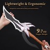 PowerGale Jinwoo Dagger Cosplay Sword with Sheath&Display Stand, Kasaka's Venom
