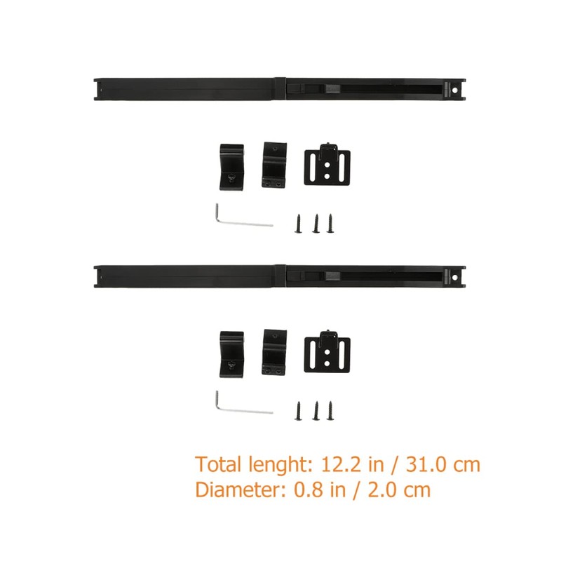 jojofuny Sliding Barn Door Stoppers 2 Sets Spring Buffer Damper