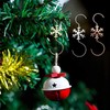 Ornament Hooks Electroplate Metal Wire Hooks Ornament Hangers with for