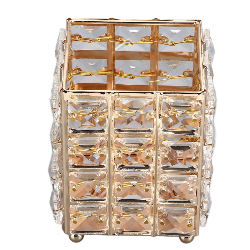 European Style Crystal Storage Box Crystal Jewelry Trinket Box Square