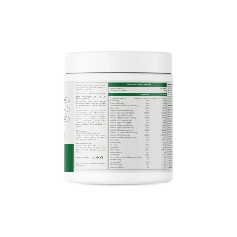 Flora 0 Supergreens 30 Servicios.