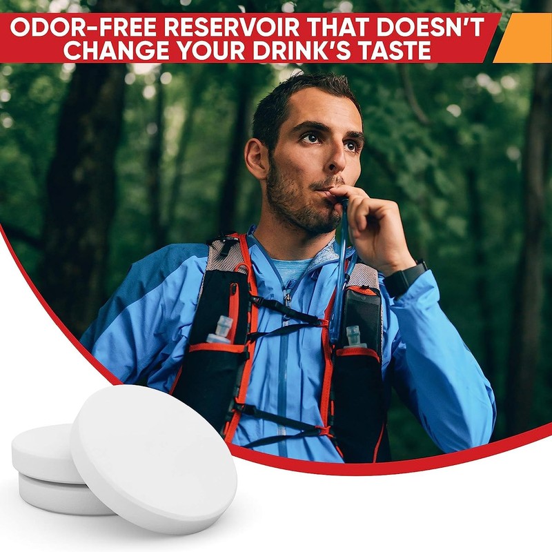 CleanHike Hydration Backpack Cleaning Tablets - Great for Reservoir Pack