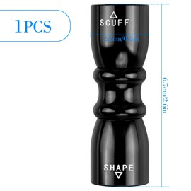 GLADFRESIT 3 in 1 Cue Tip Shaper, Snooker Pool Cue Tip - Billiard Cue Tip Tool Snooker Accessories