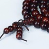 JAJAFOOK 6mm 8mm 10mm 12mm Natural Fragrant Mahogany 108 Mala