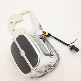 SMT-Tail Brake Light Compatible With Harley FLT FLST FXST Dyna Sportster 1999-Later Clear Lens [B075VLS47G]