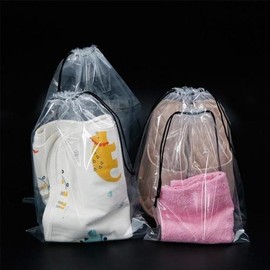 Transparent Waterproof Reusable Travel Shoe Pouch CF-0003 / 여행용 투명 방수 다회용 신발 파우치 CF-0003