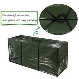KUUQA Christmas Tree Storage Bag Fits Up to 7 Ft Xmas Trees,Heavy Duty Organizer Storage Bag Reusable Moving Bag with Strong Handles and Zippers for Moving, Camping,Christmas Tree Storage Bag