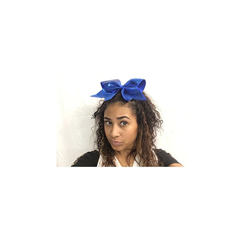 Chosen Bows Royal Blue Big Shimmer Cheer Bow