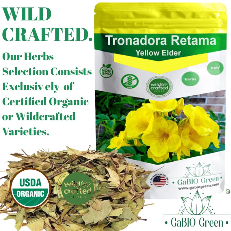 Gabio Green-Tronadora Retama, 16 oz/ 1 pound gr Premium Quality