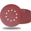 Tonmp 10 Pack 9-Inch 10 Hole 120 Grit Drywall Sandpaper