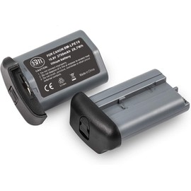 BM Premium 2 Pack of LP-E19 High Capacity Batteries for Canon EOS R3, EOS 1D X Mark III, EOS 1D X Mark II, EOS 1DX, EOS 1Ds III, EOS 1D IV, EOS 1D III Cameras