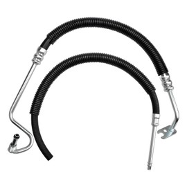 15812564 Power Steering Hose Pressure Line Compatible with Silverado Avalanche Suburban Tahoe 2007-2013 Replace 25858603 3402221 3402322, 2 Pcs