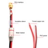 RUNCCI-YUN 2PCS Speaker Wire RCA Female Plug Jack Connector Adapter