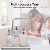 2 PCS Water Absorbing Stone Trays for Bathroom Sink &