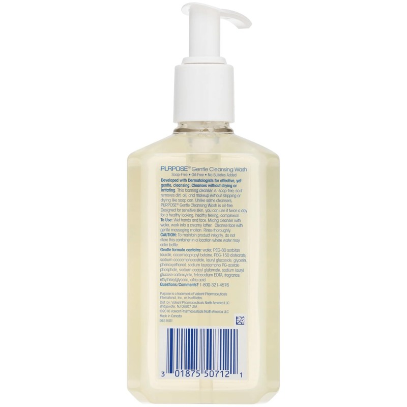 Purpose Gentle Cleansing Wash, 6 Ounce