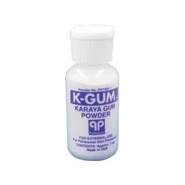 PAP19661 The Parthenon Company K-Gum Karaya Powder for Peristomal Skin Protection, 1 oz. Bottle