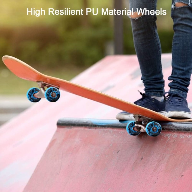 Tyenaza Skateboard Wheels, 52mm x 30mm 4 pcs/set Outdoor Classic
