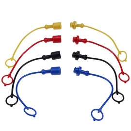 TCINDRR 1/4" Hydraulic Quick Coupler Dust Cap & Plug Set Compatible with Kubota LA181 LA210 LA211 LA525