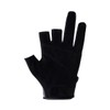 Daiwa DG-6423 Quick-Drying Gloves, 3-Piece Cut, Black, 2XL