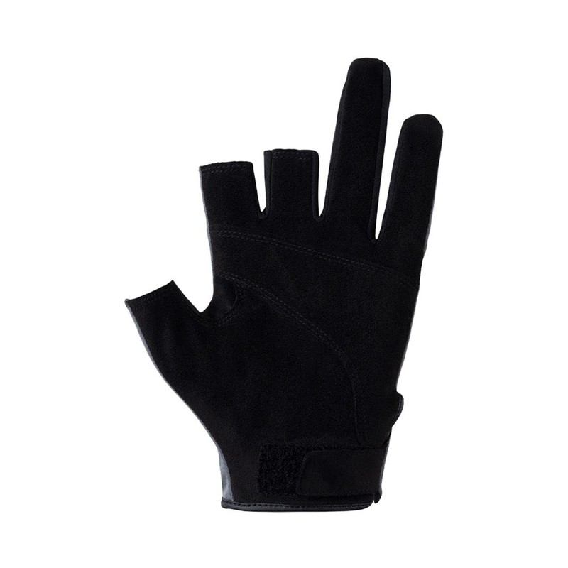 Daiwa DG-6423 Quick-Drying Gloves, 3-Piece Cut, Black, 2XL