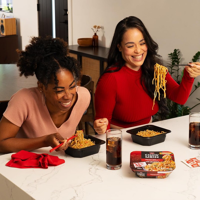 Nissin Chow Mein Noodles, Teriyaki Beef, 4 Ounce (Pack of