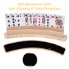 Bocguy 3-Tier Wooden Playing Card Holder, Children's Card Holder, Soft