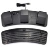 iKKEGOL PC USB Triple Foot Switch Keyboard Mouse Control Action 3 Three Pedal HID Media