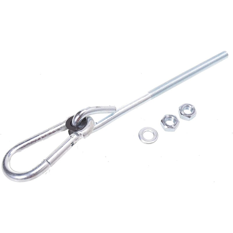 Aqbau Set of 2 Swing Hooks M10 Carabiner Hook Swing
