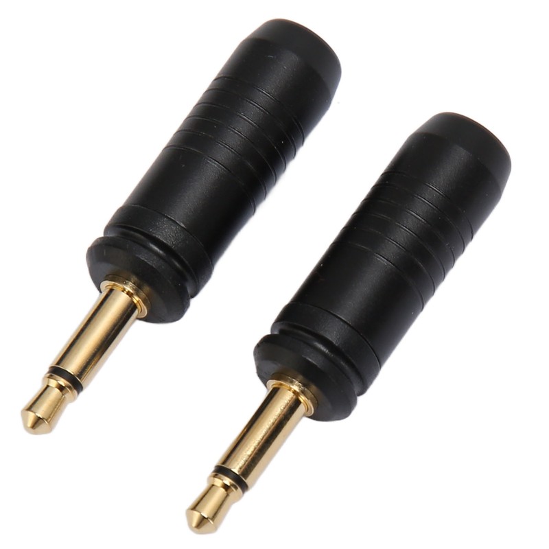 3.5mm Repair Plug Solder Type Gold Plated Replacement Mono Male