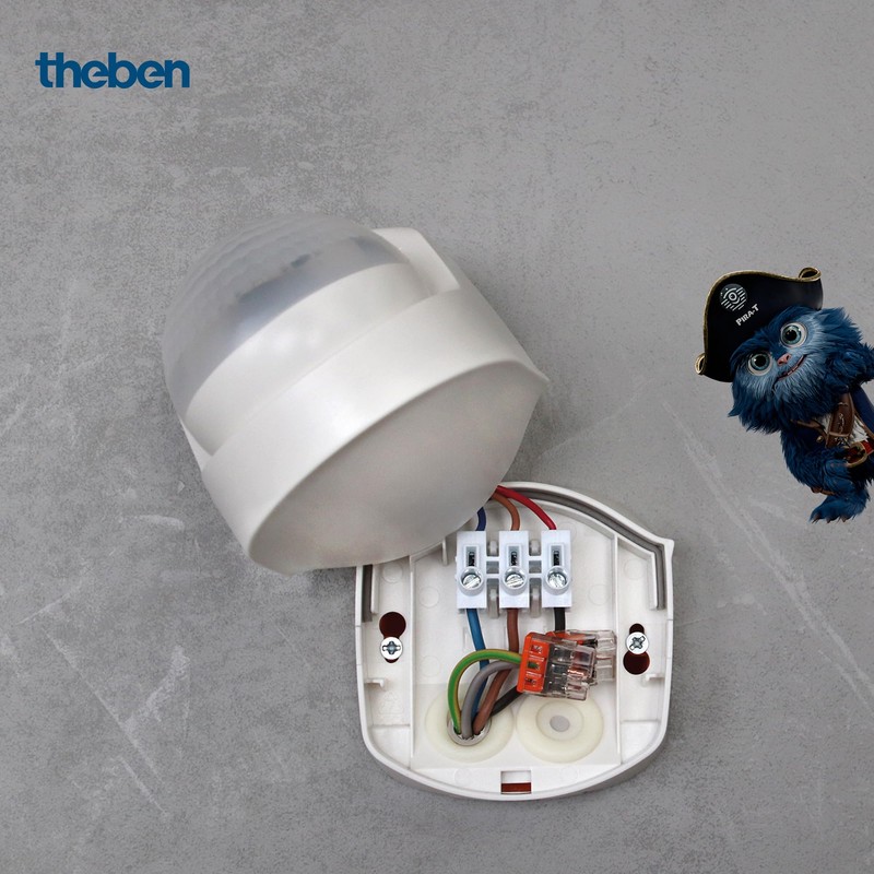 Theben PIRA to AP 1030206 Motion Sensor for Outdoor Use,
